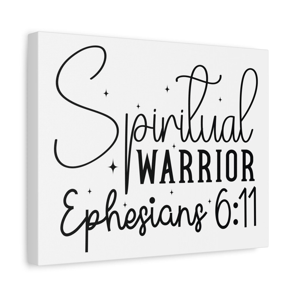 Scripture Walls Ephesians 6:11 A Spiritual Warrior Bible Verse Canvas Christian